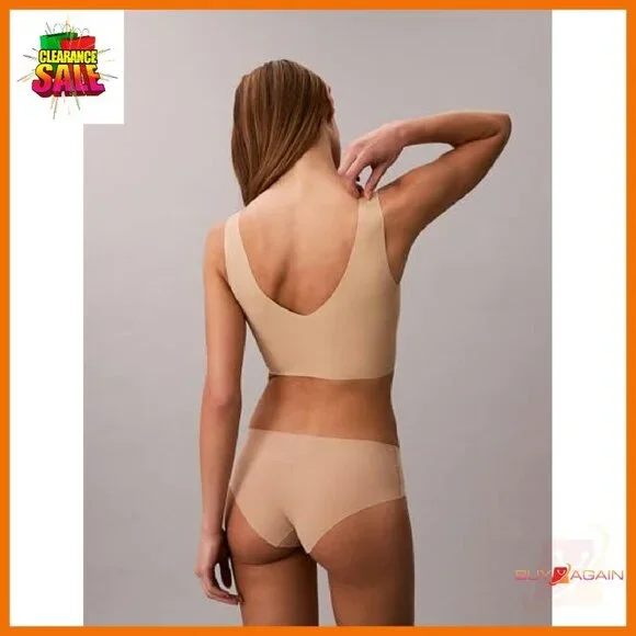 Seamless Lightly Lined Wirefree Bralette with Removable Pads - Picture 5 of 8